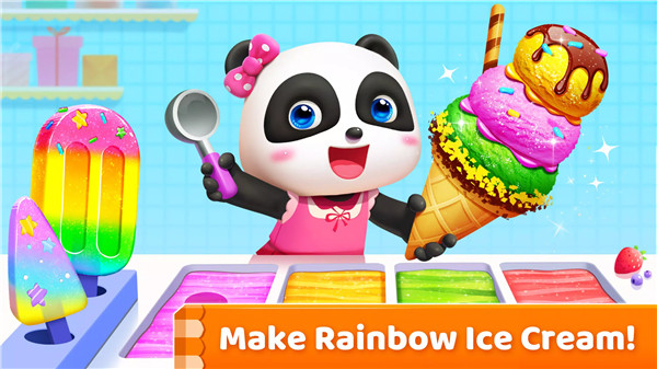 Little Panda Ice Cream Game screenshot