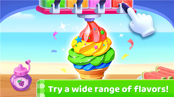 Little Panda Ice Cream Game screenshot