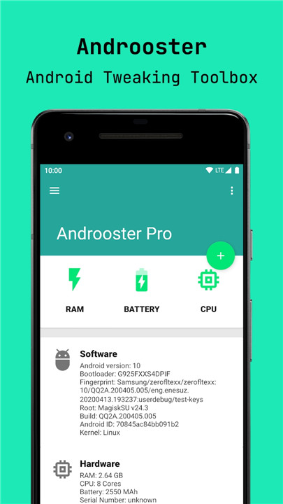 Androoster screenshot