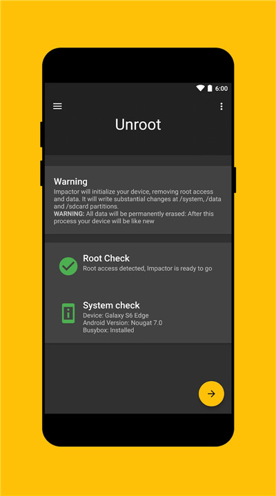 Impactor Universal Unroot screenshot