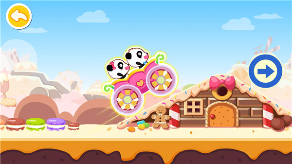 Baby Panda Car Racing screenshot