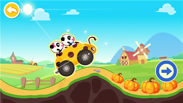 Baby Panda Car Racing screenshot