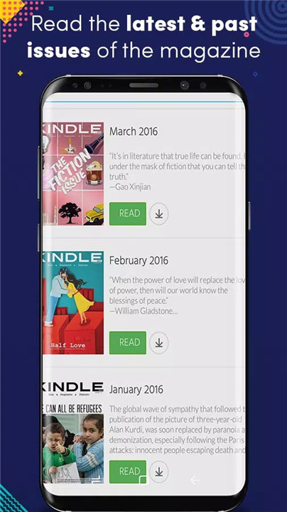 Kindle screenshot