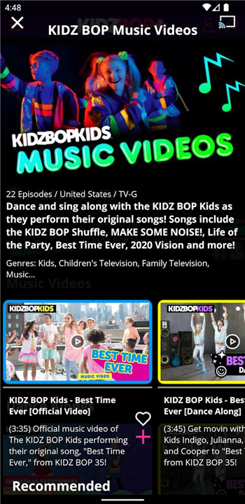 KIDZ BOP+ screenshot