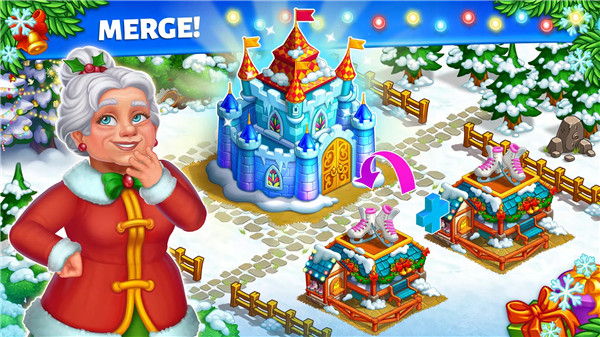 Snow Farm - Santa Family story screenshot