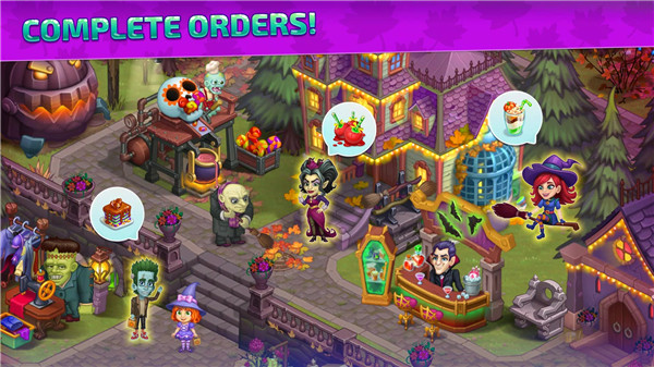 Halloween Farm: Monster Family screenshot