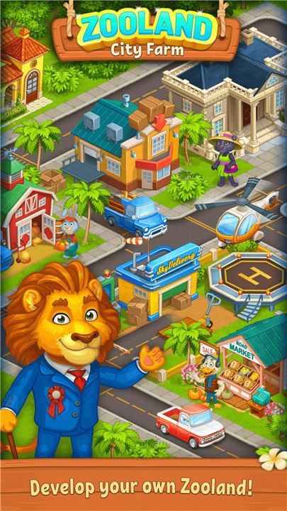 Farm Zoo Happy Day in Pet City screenshot