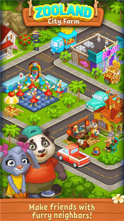 Farm Zoo Happy Day in Pet City screenshot