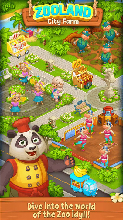 Farm Zoo Happy Day in Pet City screenshot