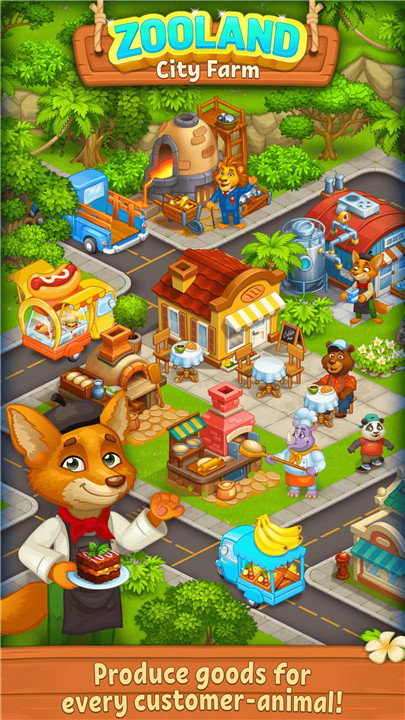 Farm Zoo Happy Day in Pet City screenshot