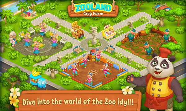 Farm Zoo Happy Day in Pet City