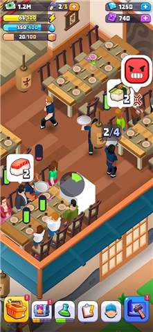 Sushi Empire Tycoon—Idle Game screenshot