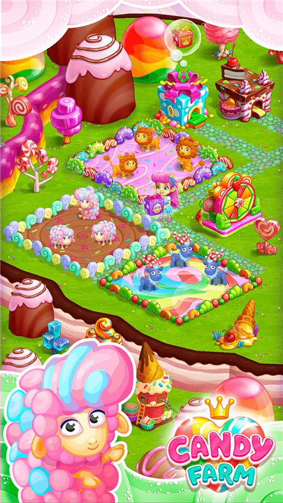 Candy Farm: Cake & Cookie City screenshot