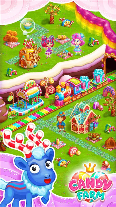 Candy Farm: Cake & Cookie City screenshot