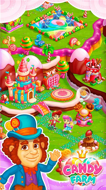 Candy Farm: Cake & Cookie City screenshot