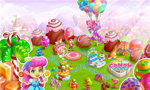 Candy Farm: Cake & Cookie City