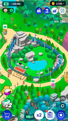 Idle Theme Park Tycoon screenshot