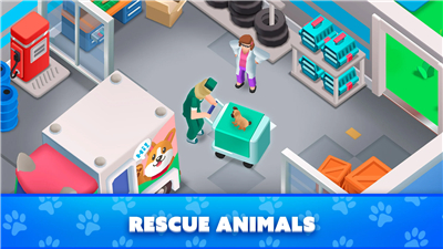 Pet Rescue Empire Tycoon—Game screenshot