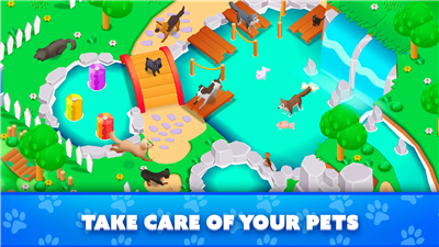 Pet Rescue Empire Tycoon—Game screenshot