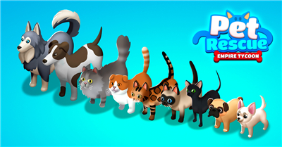 Pet Rescue Empire Tycoon—Game