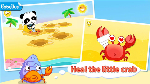 Baby Panda Treasure Island screenshot