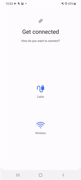 Samsung Smart Switch Mobile screenshot