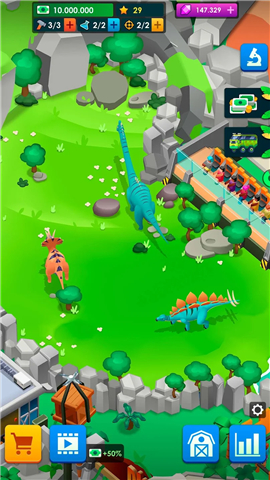 Dinosaur Park—Jurassic Tycoon screenshot