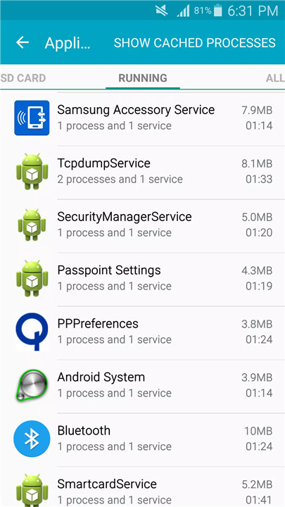 Samsung Accessory Service screenshot