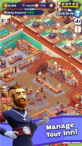 Idle Inn Empire: Hotel Tycoon screenshot