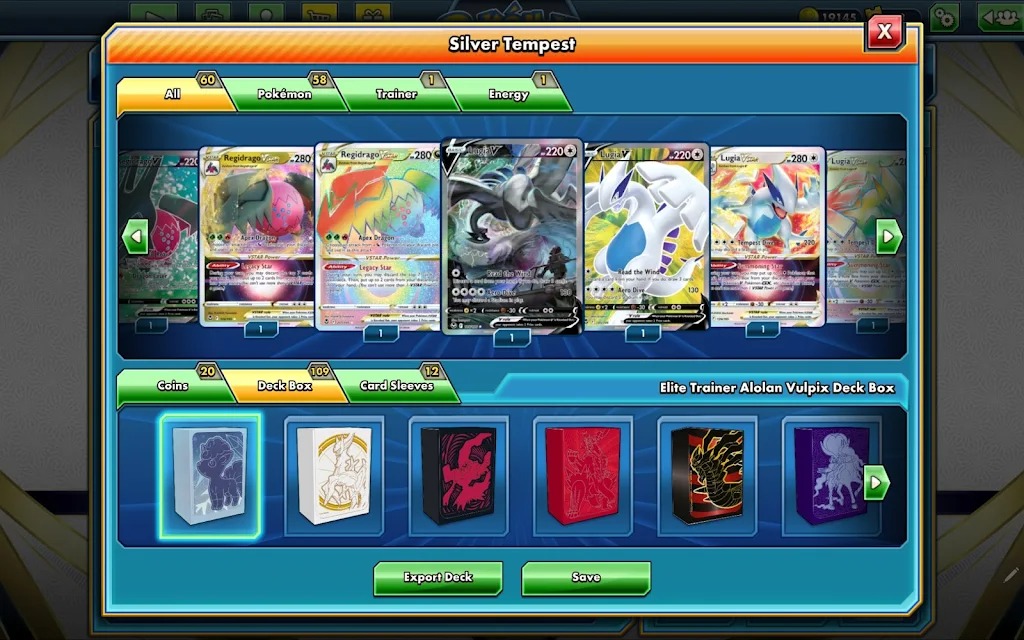 Pokémon TCG screenshot