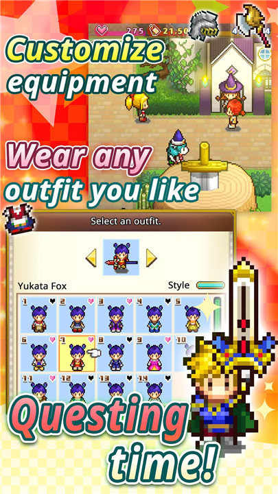 Quest Town Saga screenshot