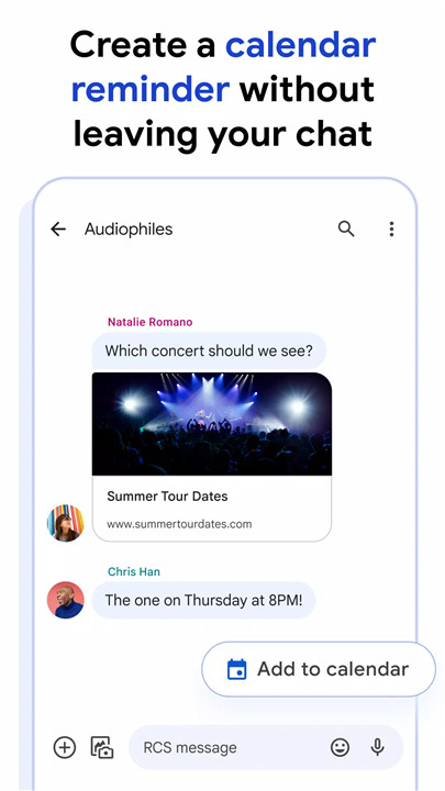 Google Messages screenshot