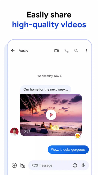 Google Messages screenshot