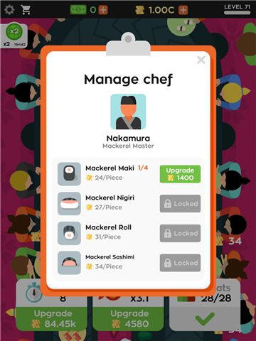 Sushi Bar Idle screenshot