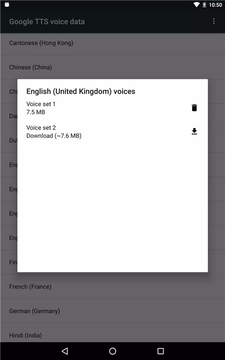 Speech Recognition & Synthesis screenshot