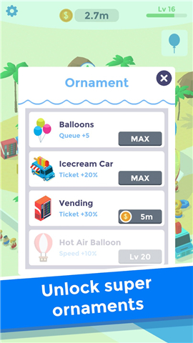 Idle Aqua Park screenshot