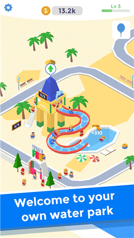 Idle Aqua Park screenshot