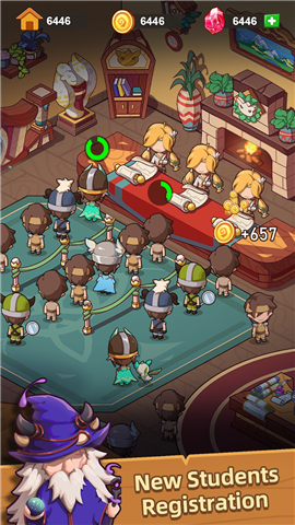 Idle Dragon School—Tycoon Game screenshot