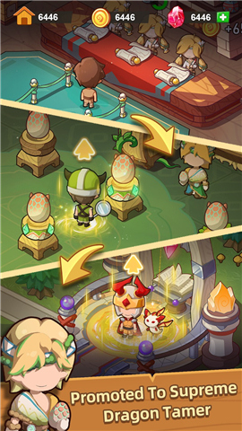 Idle Dragon School—Tycoon Game screenshot