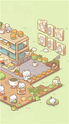 Meow Meow Cafe: Idle food Bar screenshot