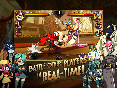 Skullgirls: Fighting RPG screenshot