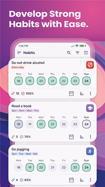 HabitNow Daily Routine Planner screenshot