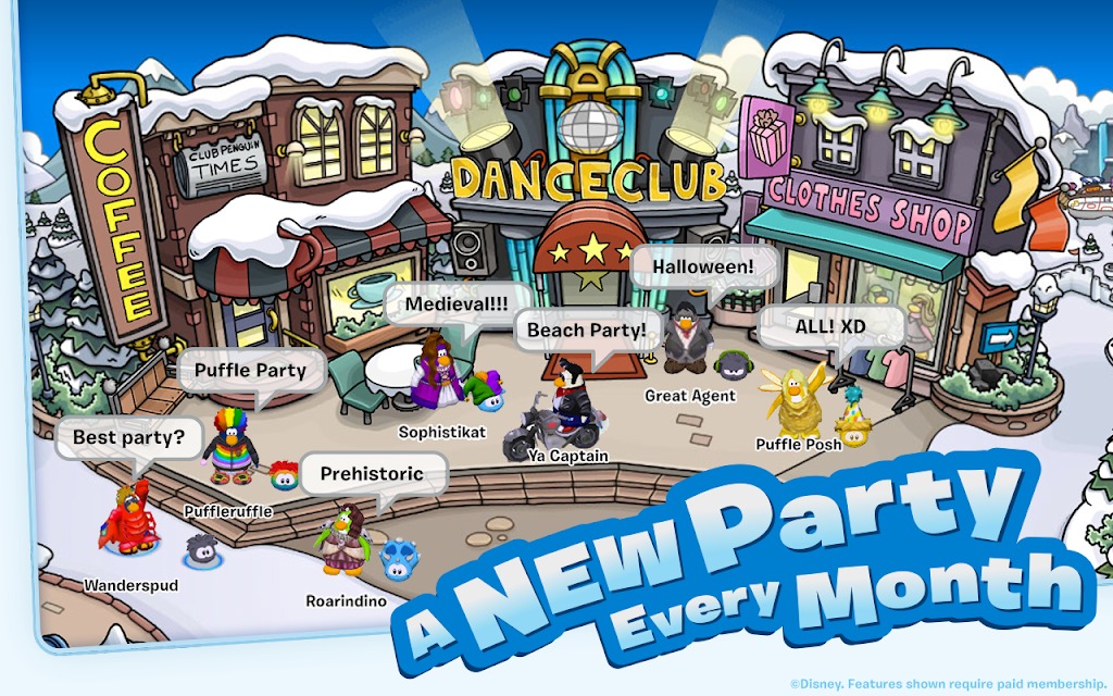 Club Penguin screenshot