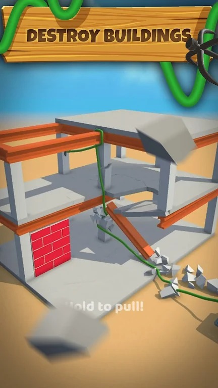 Rope and Demolish screenshot