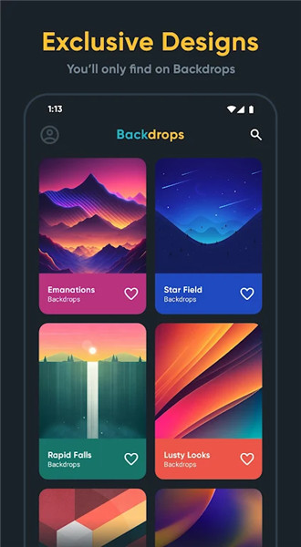 Backdrops - Wallpapers screenshot