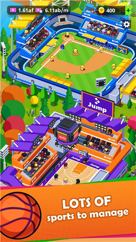 Sports City Tycoon: Idle Game screenshot