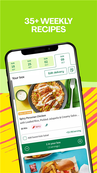 HelloFresh screenshot