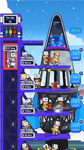 Rocket Star: Idle Tycoon Game screenshot