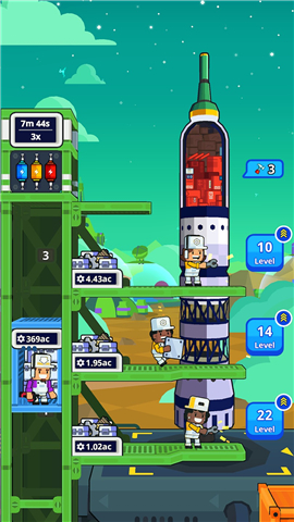 Rocket Star: Idle Tycoon Game screenshot