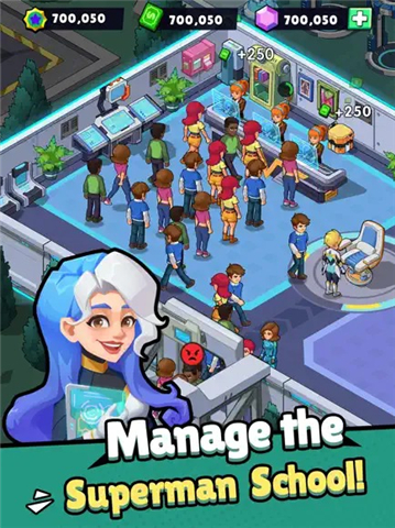 Idle Superpower School screenshot